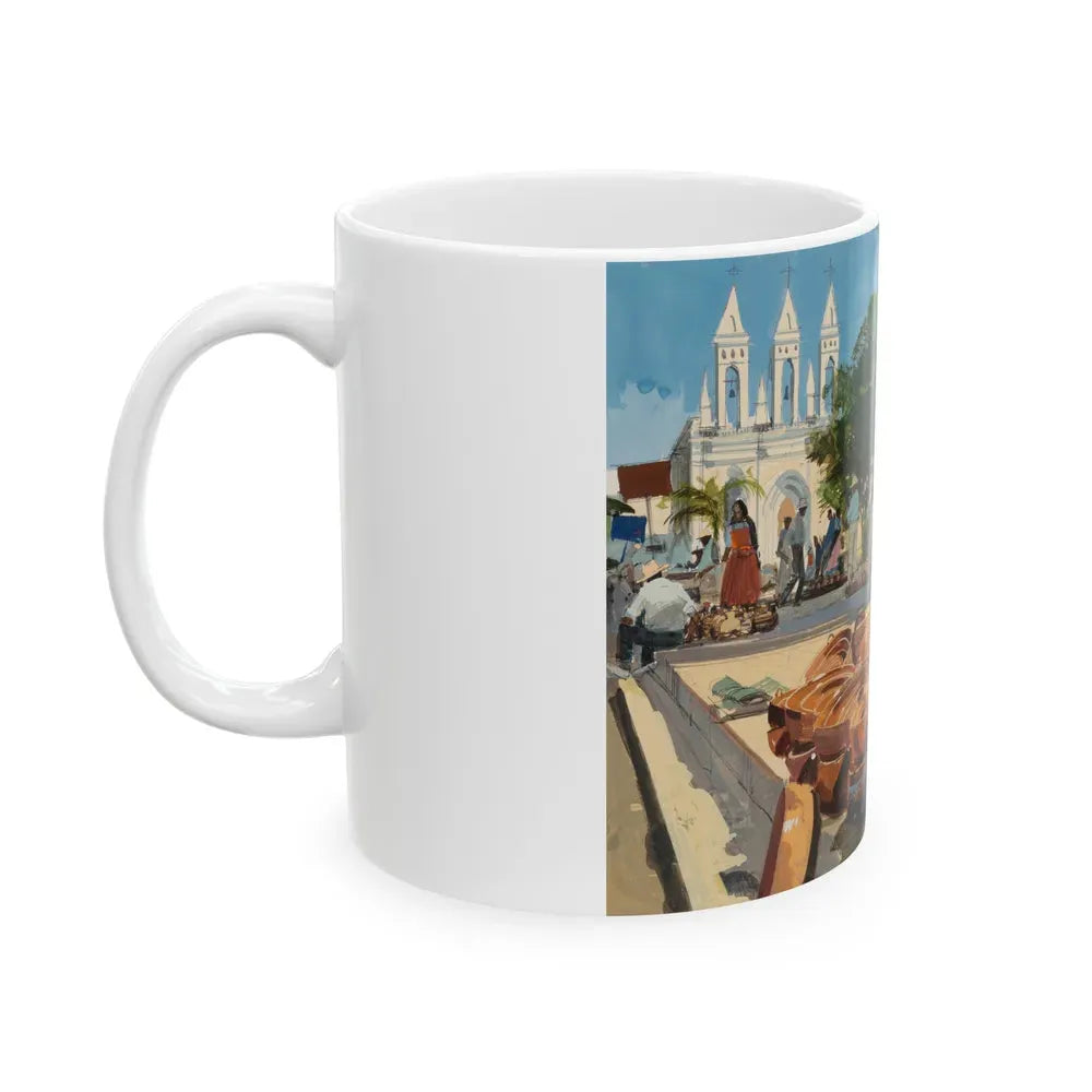 Group of Six Calendar illustrations (2), 1970-78 - White Coffee Mug - Go Mug Yourself