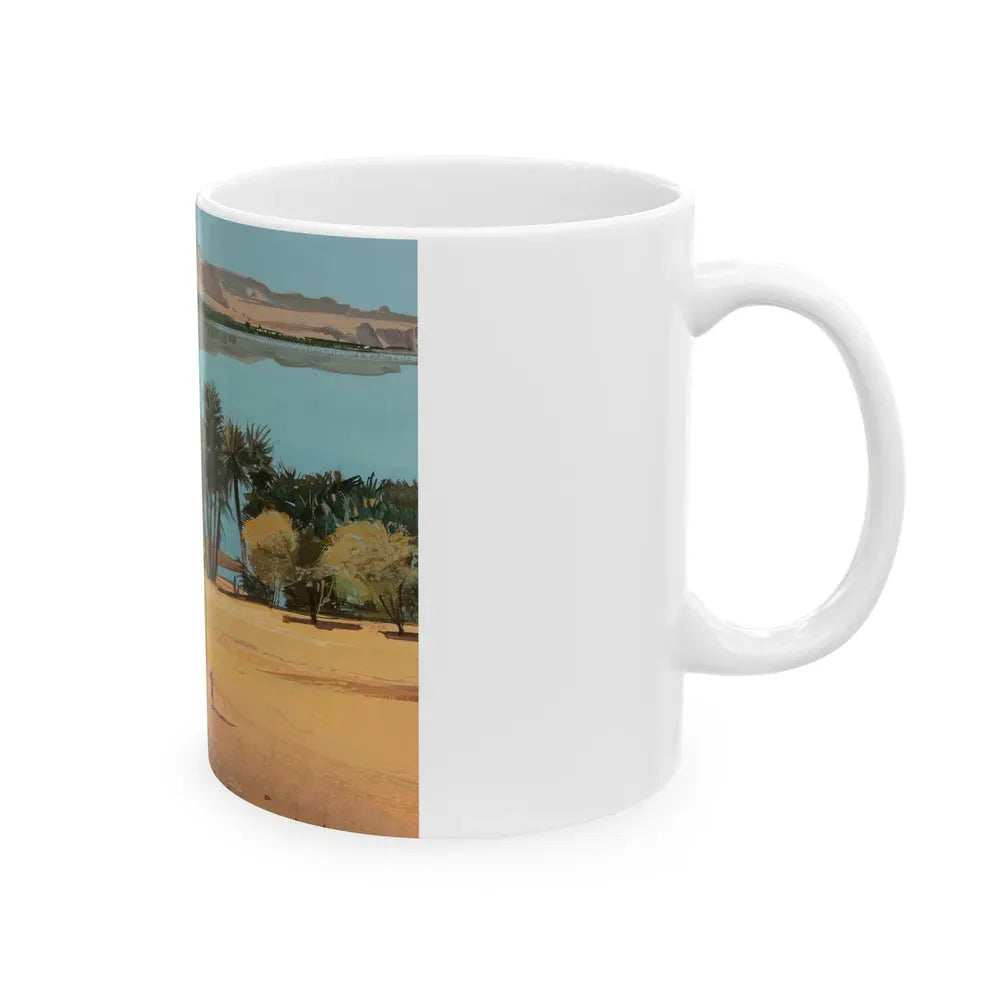 Group of Six Calendar illustrations (3), 1970-78 - White Coffee Mug - Go Mug Yourself