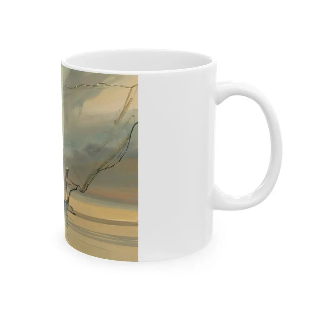 Group of Six Calendar illustrations (4), 1970-78 - White Coffee Mug - Go Mug Yourself