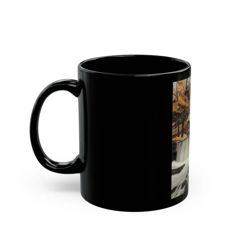 Group of Six Calendar illustrations (5), 1970-78 - Black Coffee Mug - Go Mug Yourself