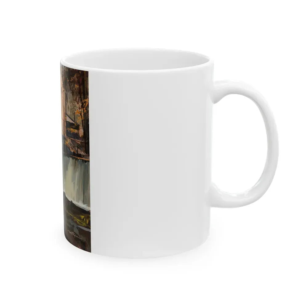 Group of Six Calendar illustrations (5), 1970-78 - White Coffee Mug - Go Mug Yourself