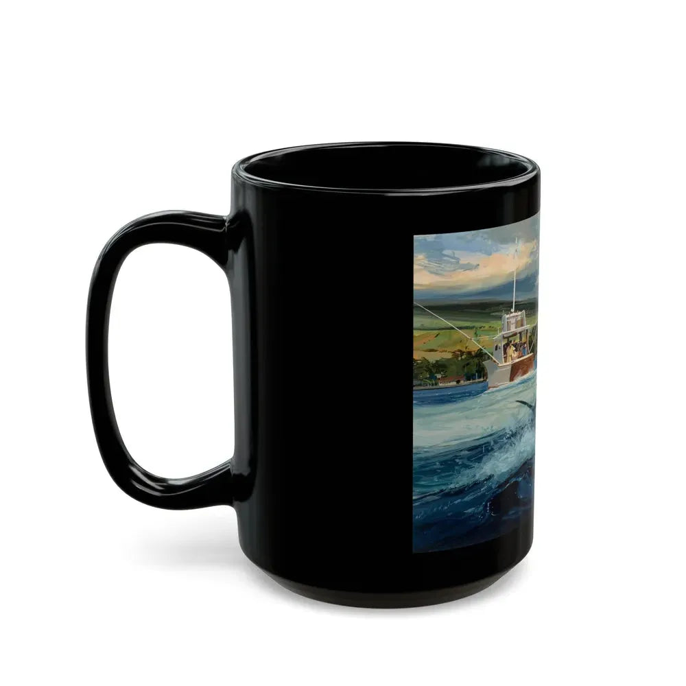 Group of Six Calendar illustrations (6), 1970-78 - Black Coffee Mug - Go Mug Yourself