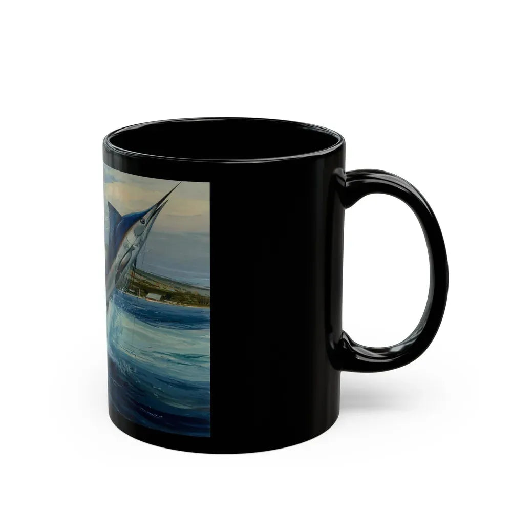 Group of Six Calendar illustrations (6), 1970-78 - Black Coffee Mug - Go Mug Yourself