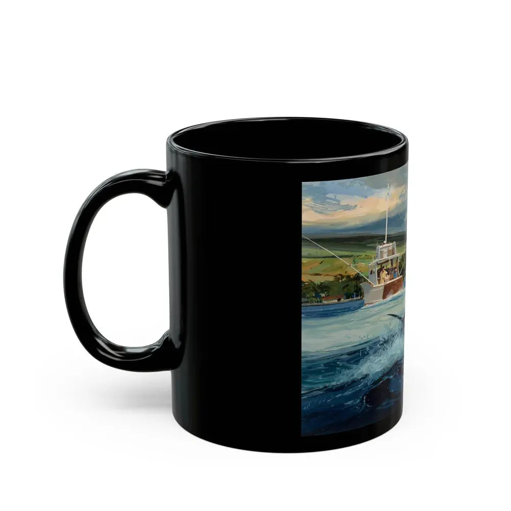 Group of Six Calendar illustrations (6), 1970-78 - Black Coffee Mug - Go Mug Yourself