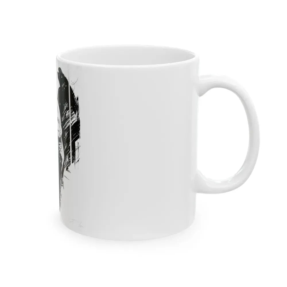 Group of six interior pulp illustrations (2) - White Coffee Mug - Go Mug Yourself