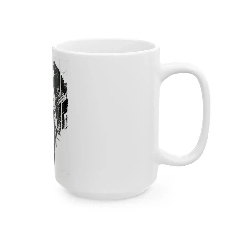 Group of six interior pulp illustrations (2) - White Coffee Mug - Go Mug Yourself