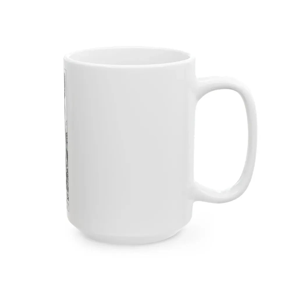 Group of six interior pulp illustrations (3) - White Coffee Mug - Go Mug Yourself