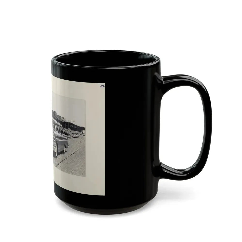 Group of Three Car Advertisements (3) - Black Coffee Mug - Go Mug Yourself