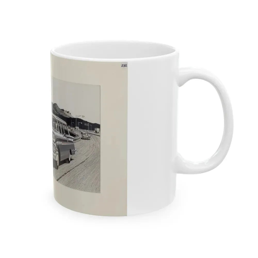 Group of Three Car Advertisements (3) - White Coffee Mug - Go Mug Yourself