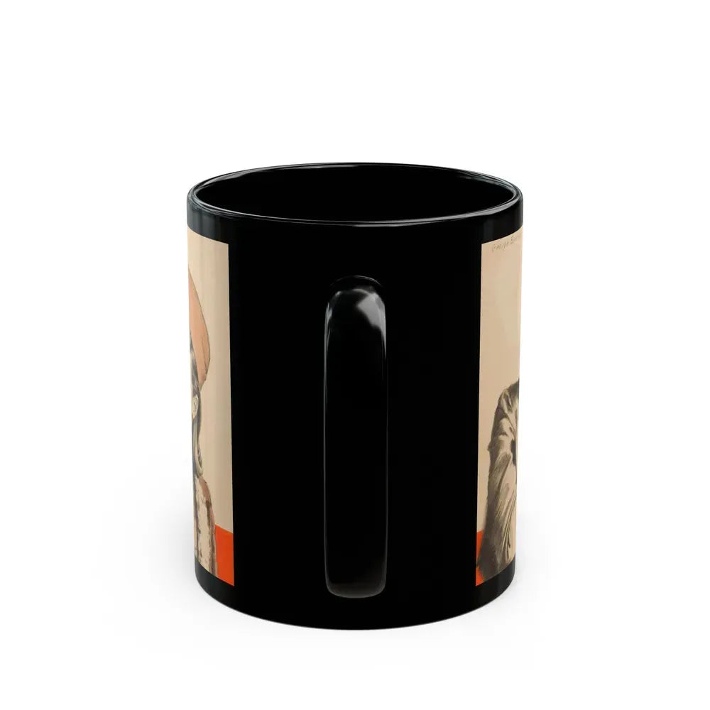 Group of three story illustrations (3) - Black Coffee Mug - Go Mug Yourself