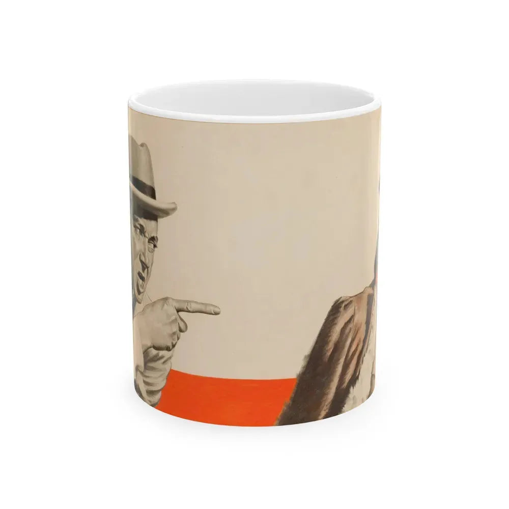 Group of three story illustrations (3) - White Coffee Mug 11oz - Go Mug Yourself