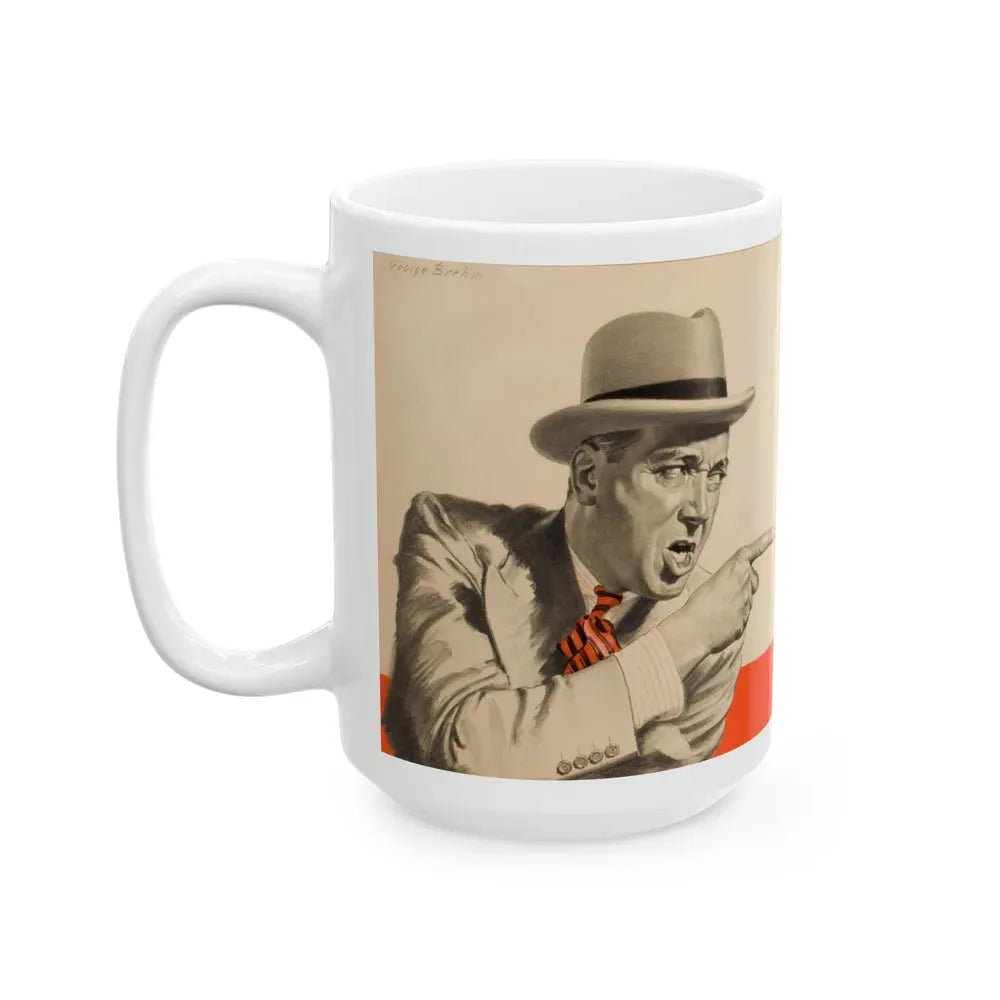 Group of three story illustrations (3) - White Coffee Mug - Go Mug Yourself