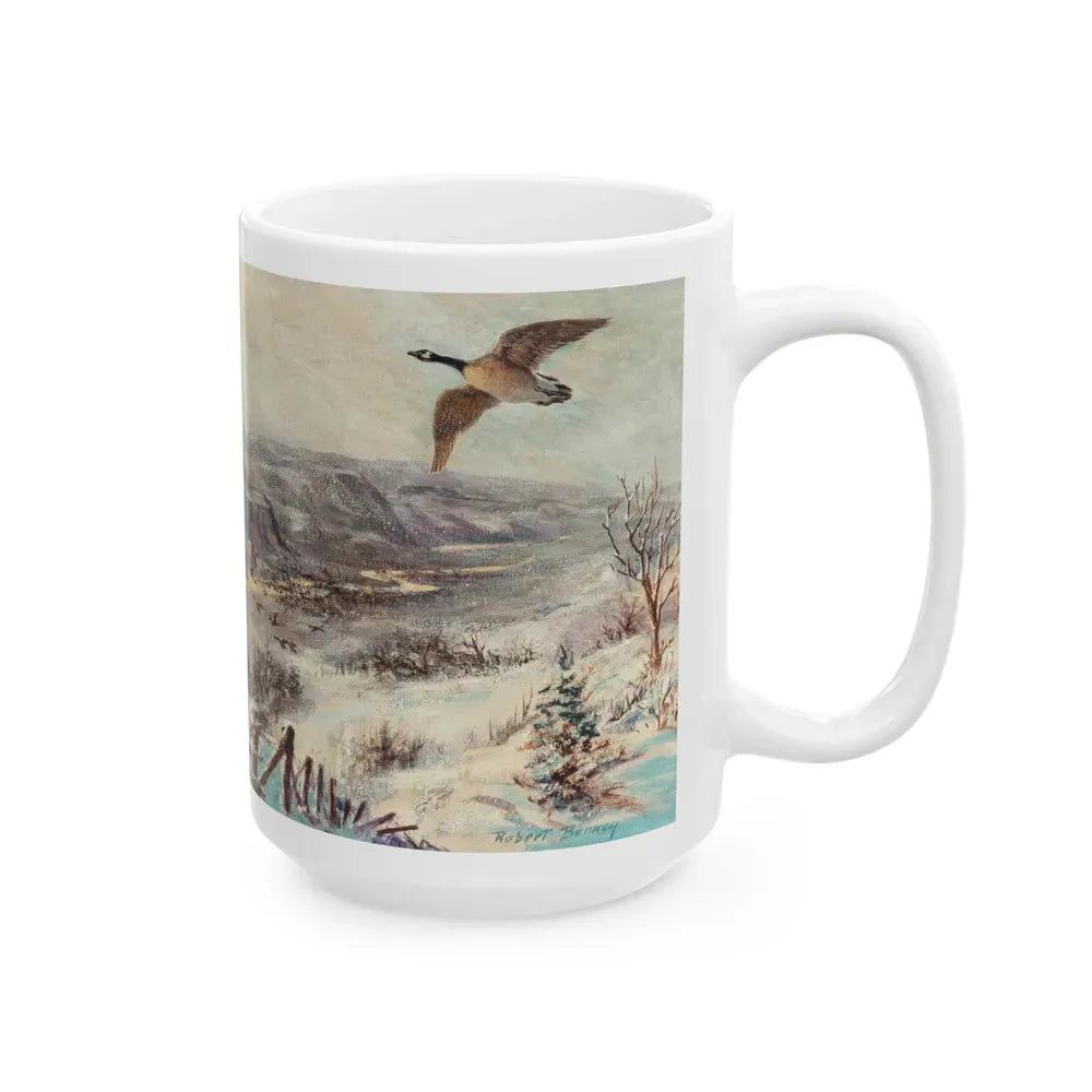 Grouse Shooting - White Coffee Mug - Go Mug Yourself