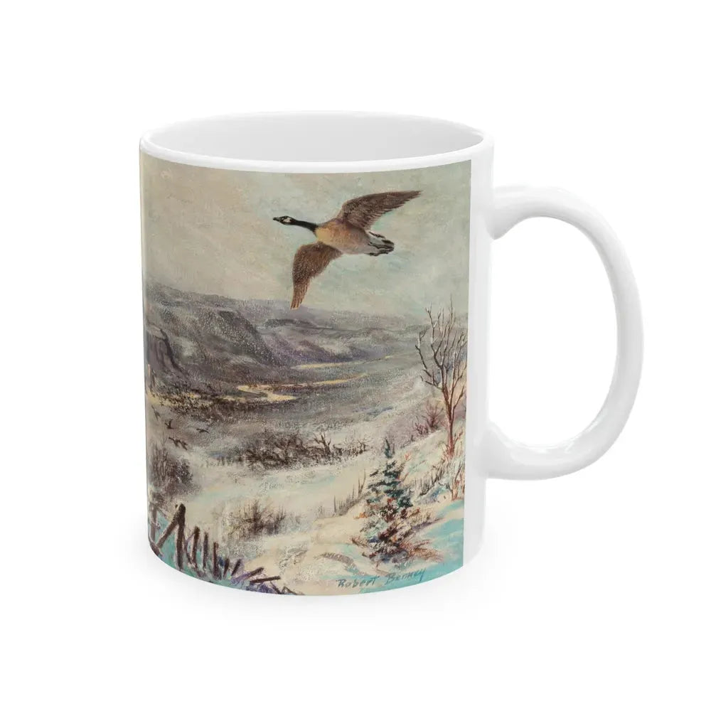 Grouse Shooting - White Coffee Mug - Go Mug Yourself