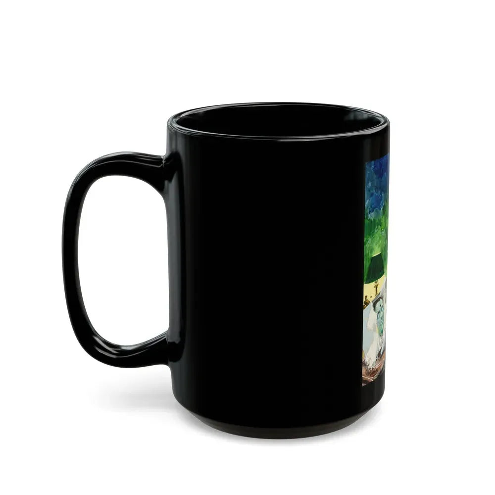 Gruesome Pulp Style (c. 1940s) - Black Coffee Mug - Go Mug Yourself