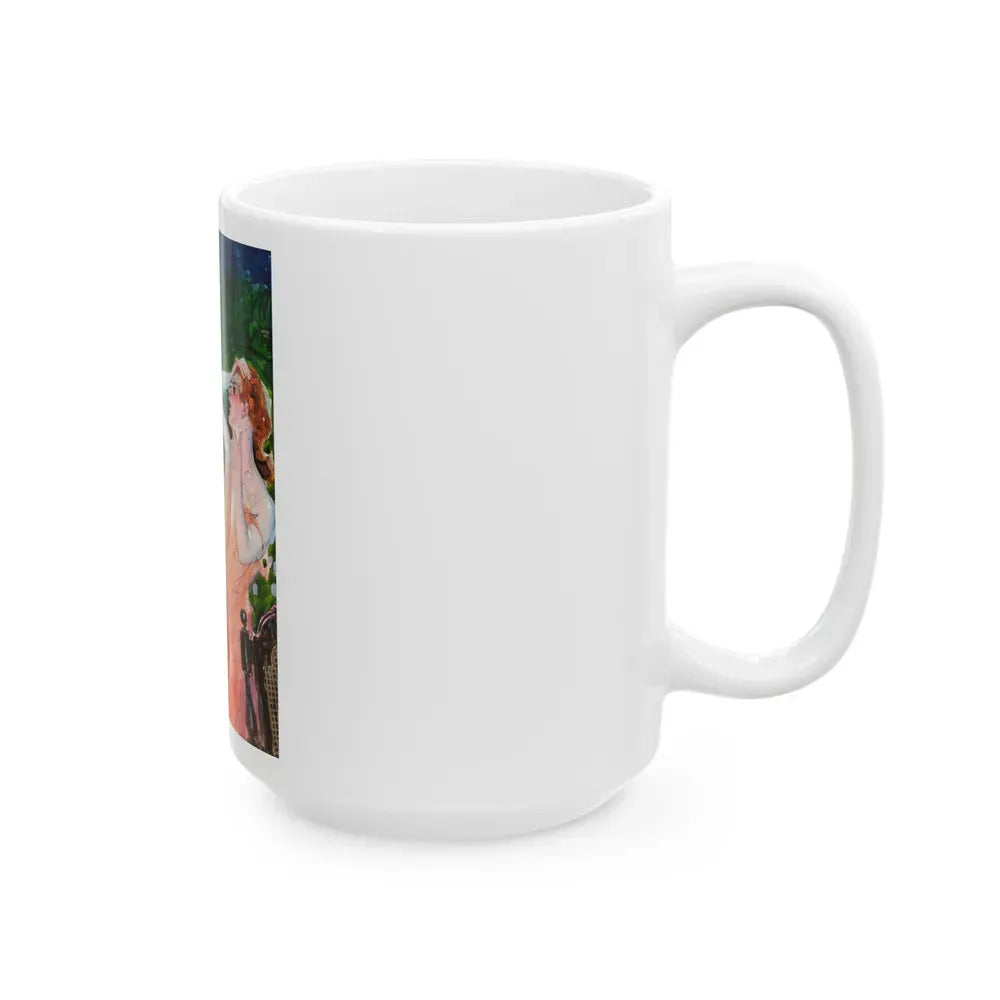 Gruesome Pulp Style (c. 1940s) - White Coffee Mug - Go Mug Yourself