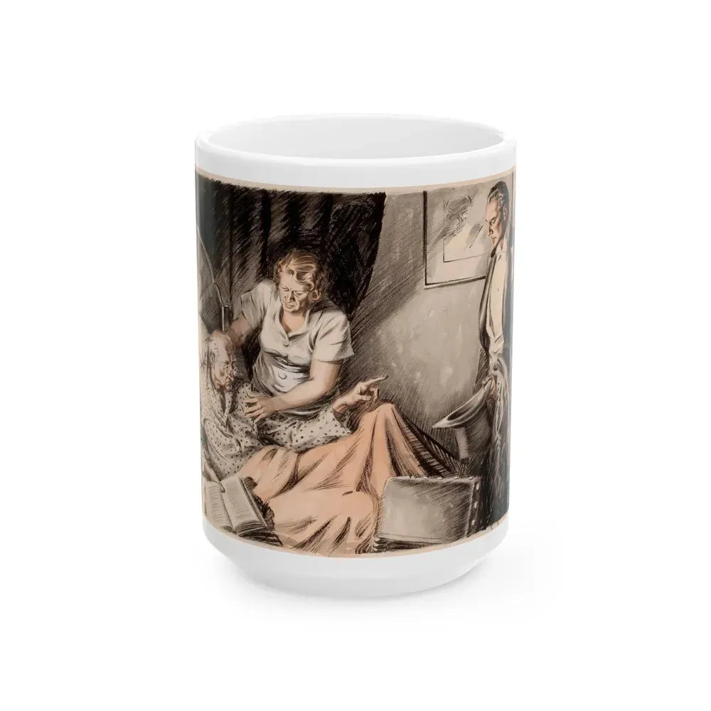 Grumpy Patient - White Coffee Mug 15oz - Go Mug Yourself