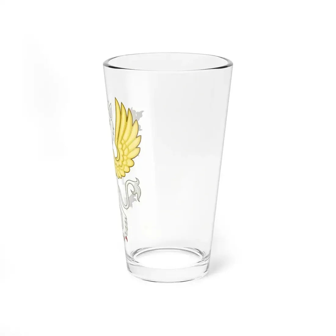 Gryphon Badge of Edward III - Pint Glass 16oz - Go Mug Yourself