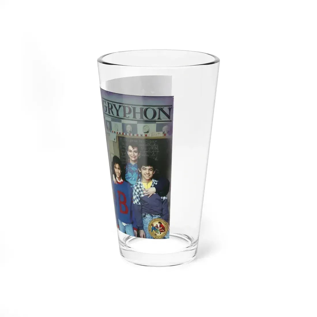 GRYPHON (VHS COVER) Pint Glass 16oz - Go Mug Yourself