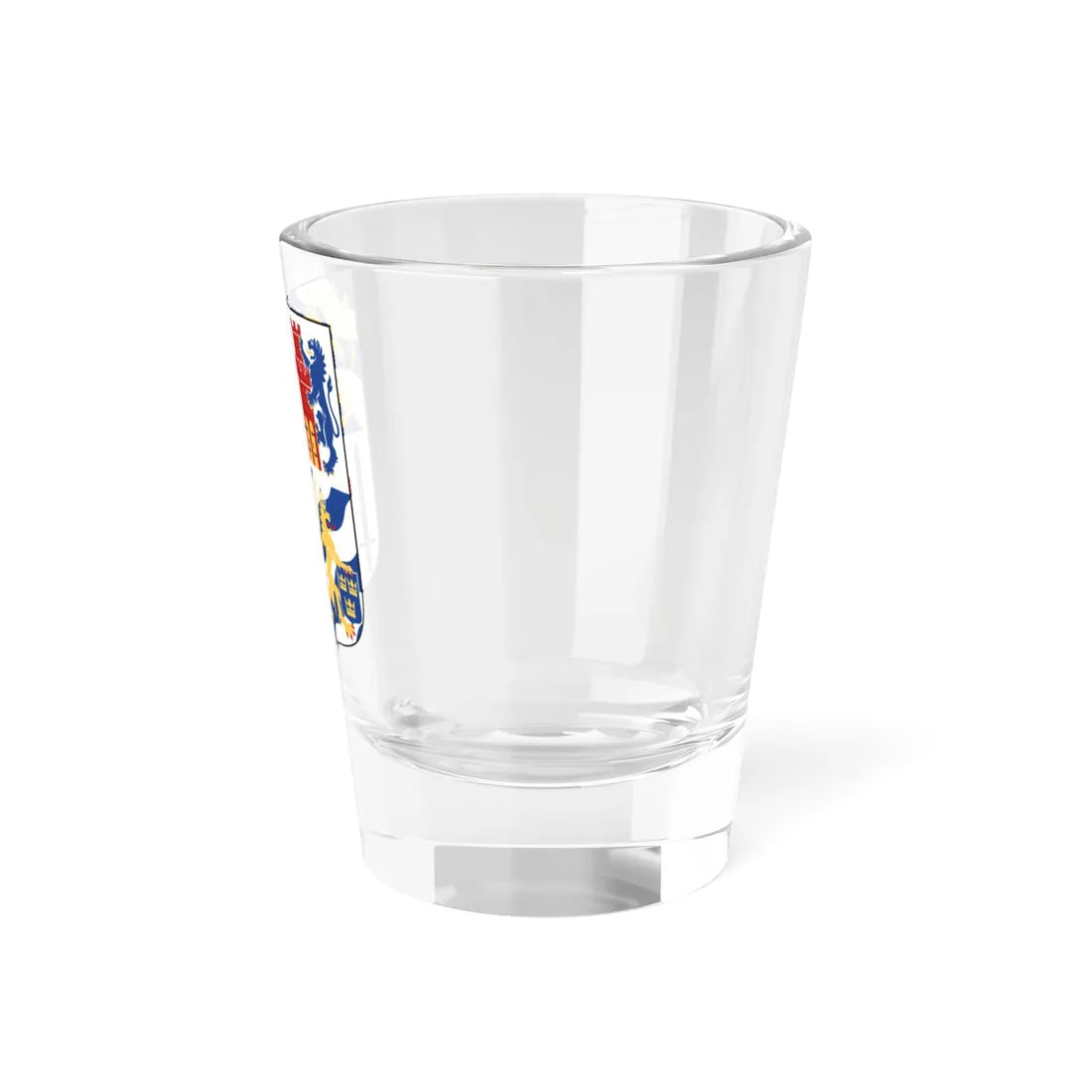 Göteborgs och Bohus läns vapen (Sweden) (Coat of Arms) Shot Glass 1.5oz - Go Mug Yourself