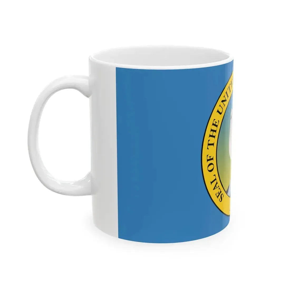 Guano Islands flag fictional (United States) White Coffee Mug - Go Mug Yourself