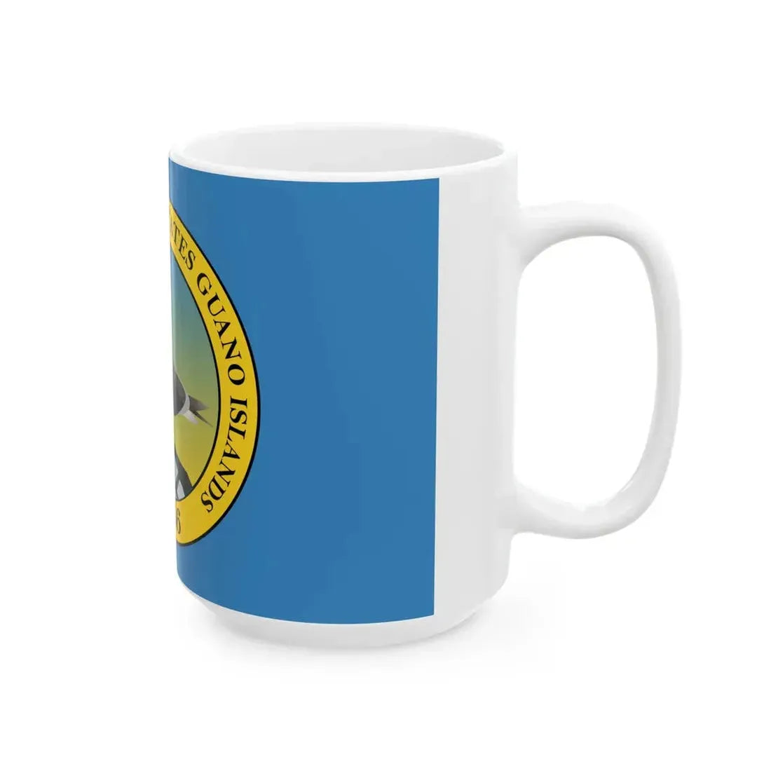 Guano Islands flag fictional (United States) White Coffee Mug - Go Mug Yourself