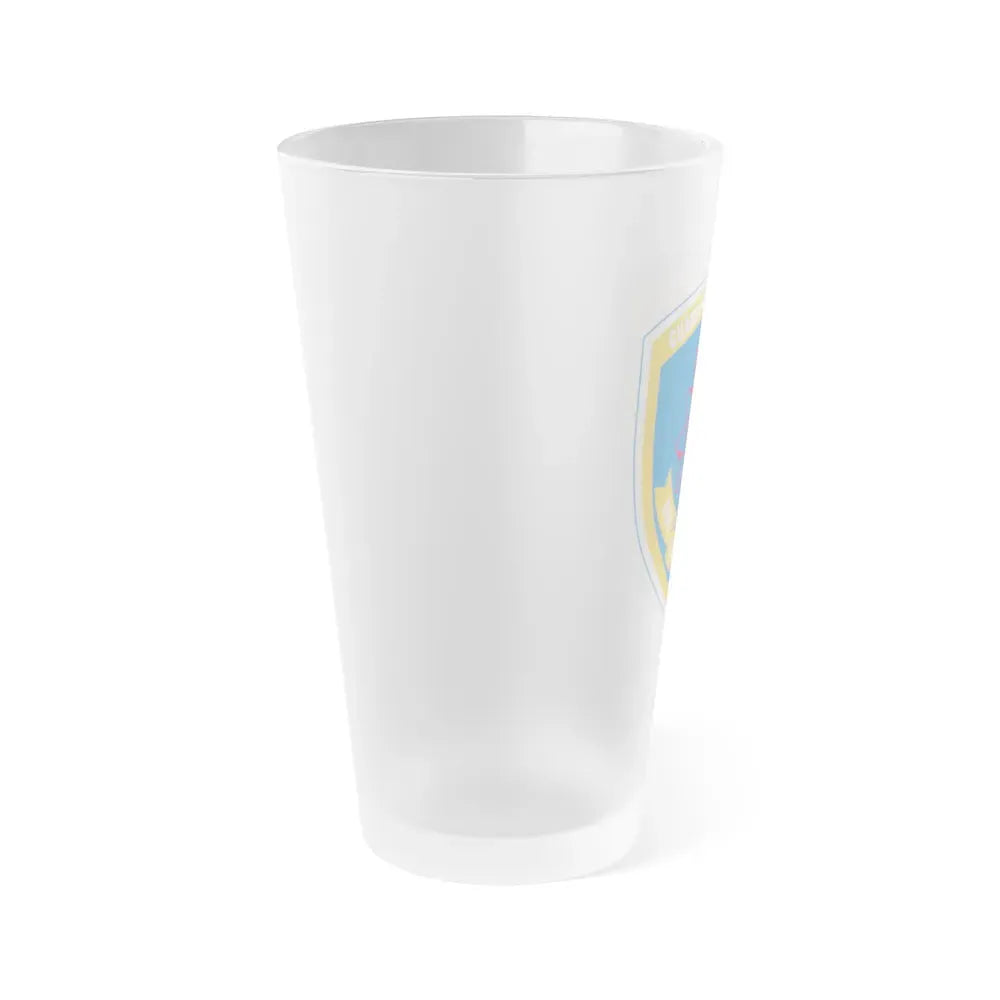 Guardian Of Freedom DDG Sellers 11 (U.S. Navy) Frosted Pint Glass 16oz - Go Mug Yourself