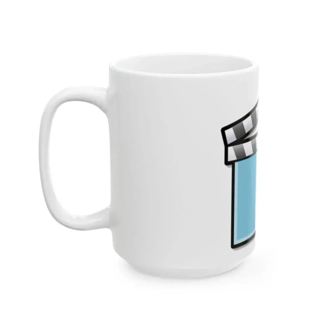 Guatemala film clapperboard (Guatemala) White Coffee Mug - Go Mug Yourself