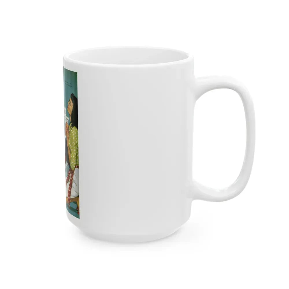Guest of Honor, Good Housekeeping, October 1947 - White Coffee Mug - Go Mug Yourself