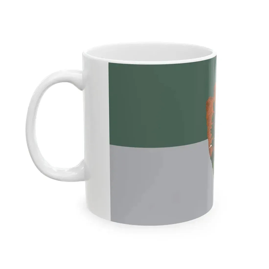 Guidon of the United States National Park Service (United States) White Coffee Mug - Go Mug Yourself