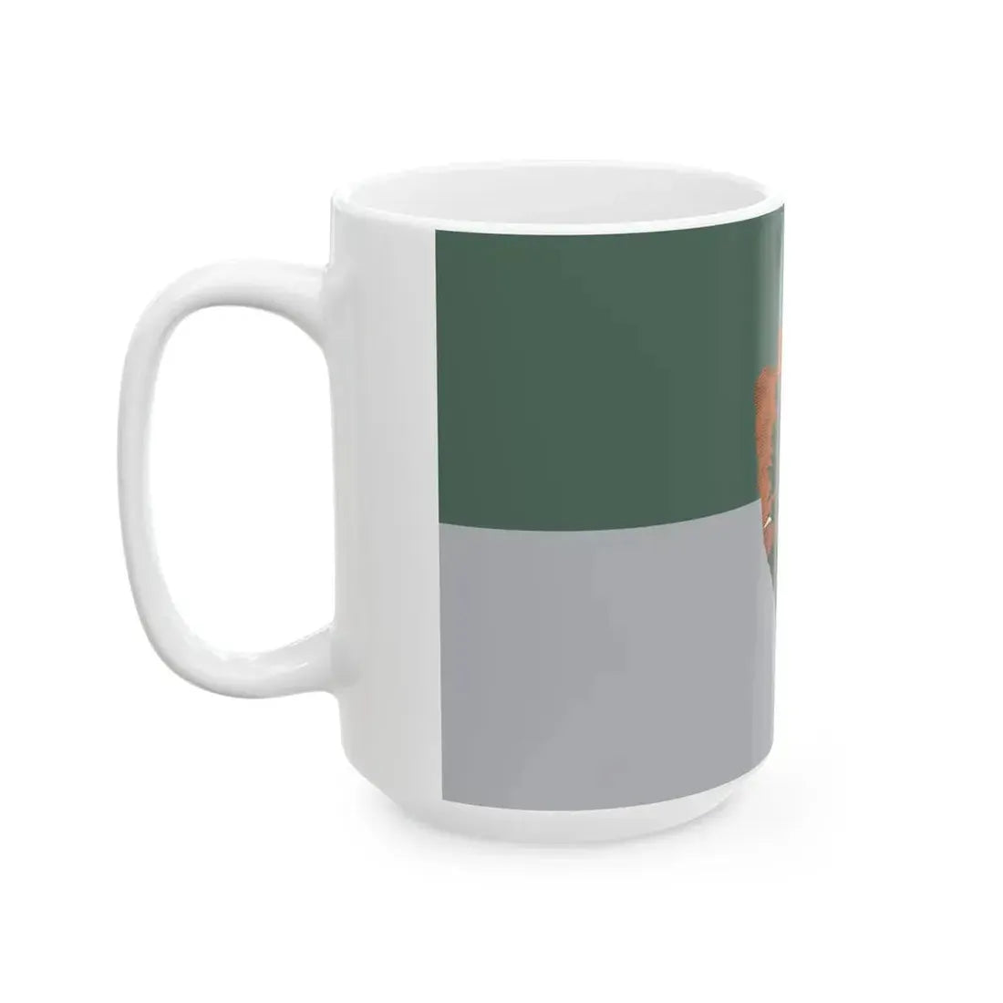 Guidon of the United States National Park Service (United States) White Coffee Mug - Go Mug Yourself