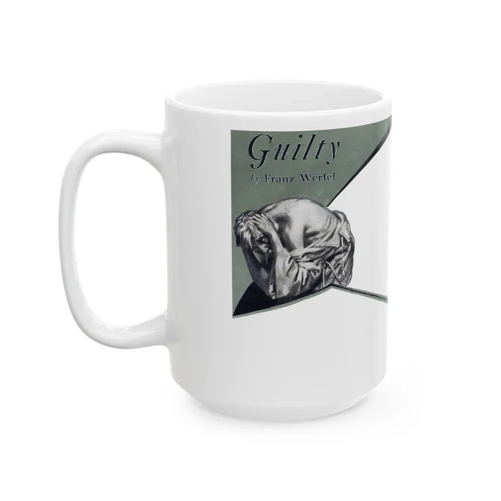 Guilty (1), Redbook, July 1935 - White Coffee Mug - Go Mug Yourself