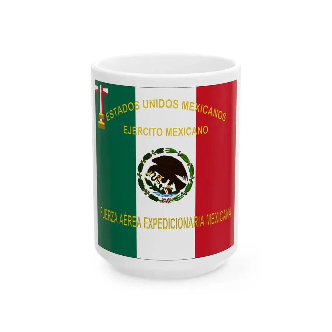 Guion de la FAEM 1944 a 1945 (Mexico) White Coffee Mug 15oz - Go Mug Yourself