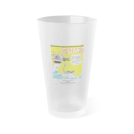 GUMS 1976 Movie Poster - Frosted Pint Glass 16oz Default Title - Go Mug Yourself