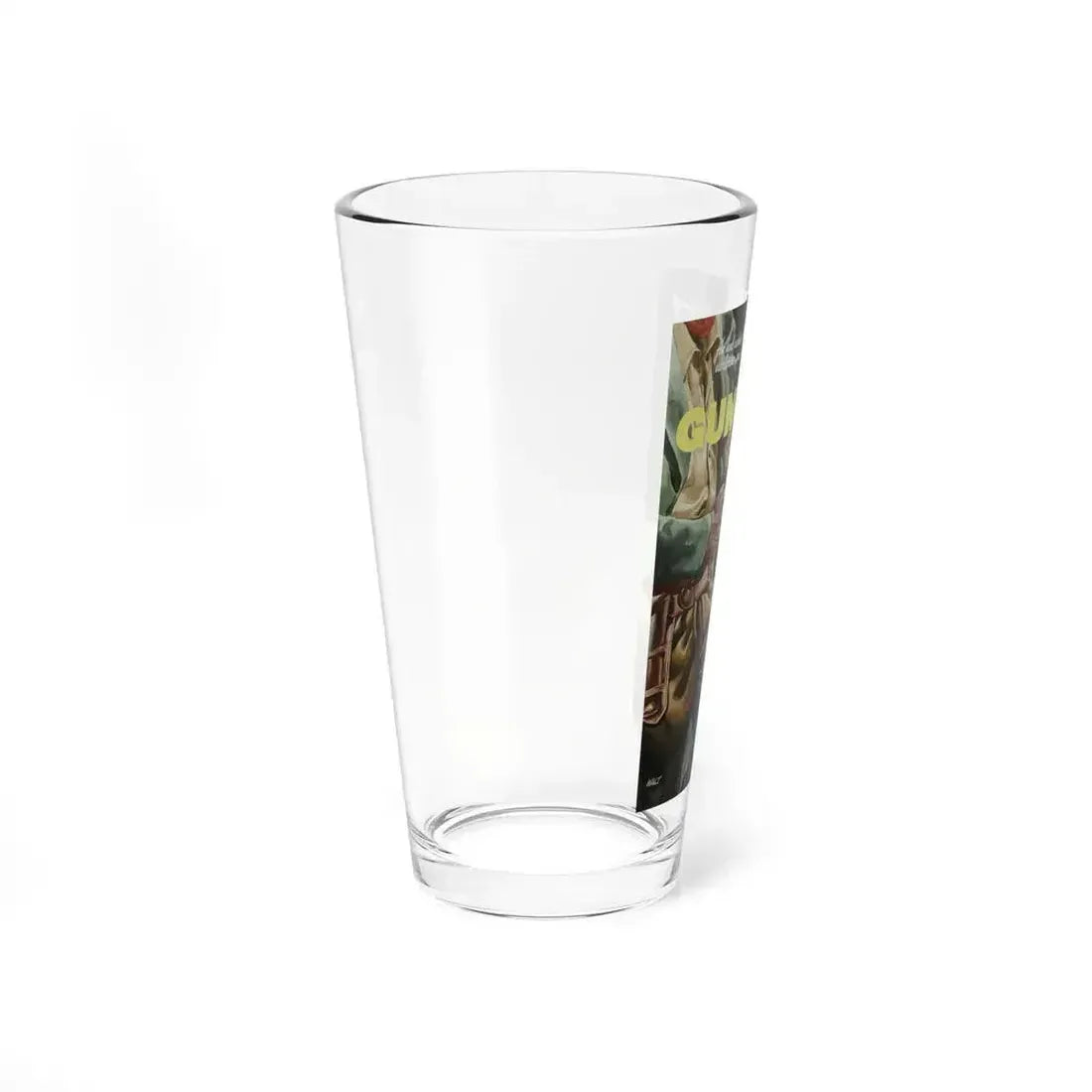 Gundraw, British Paperback Cover - Pint Glass 16oz - Go Mug Yourself