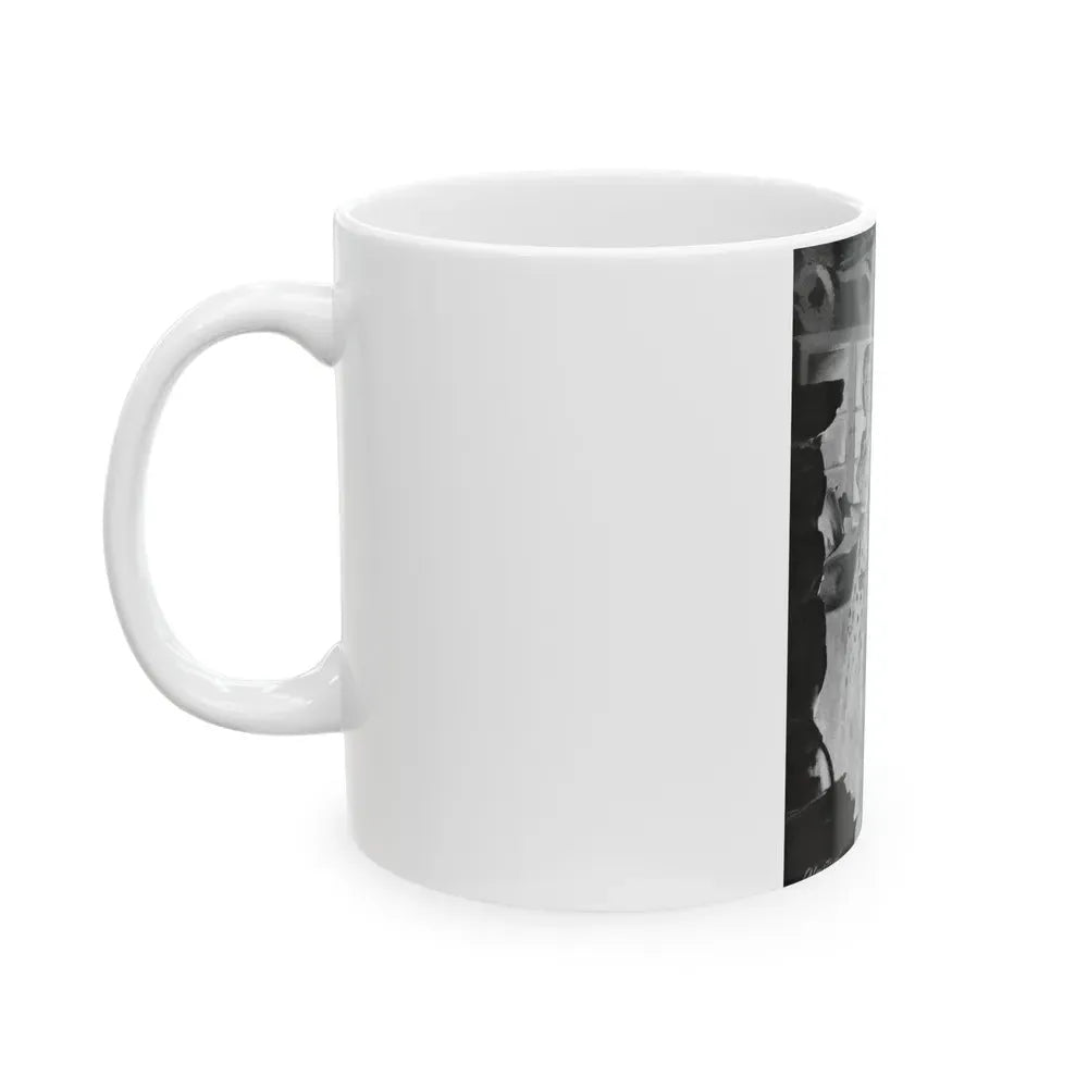 Gunman Brand, Zane Grey's Western, October 1951 - White Coffee Mug - Go Mug Yourself