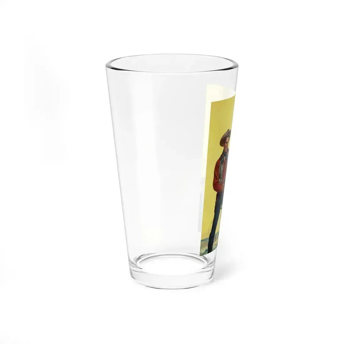 Gunman's Grass, paperback cover (Popular Library, 1954) - Pint Glass 16oz - Go Mug Yourself