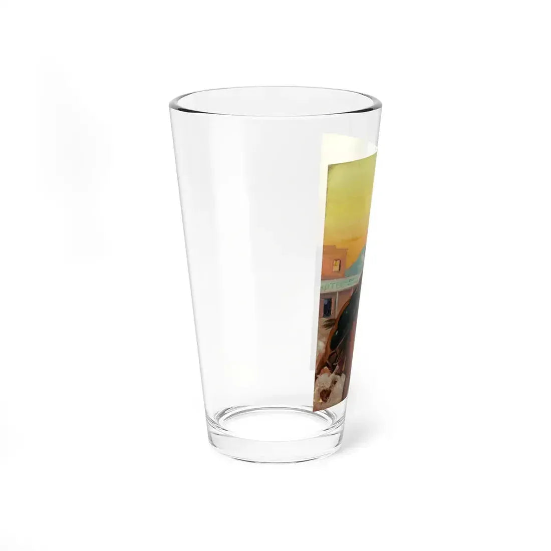 Gunmen Cowboys - Pint Glass 16oz - Go Mug Yourself