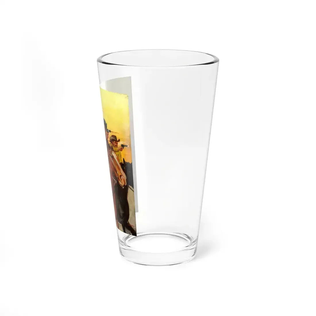 Gunmen Cowboys - Pint Glass 16oz - Go Mug Yourself