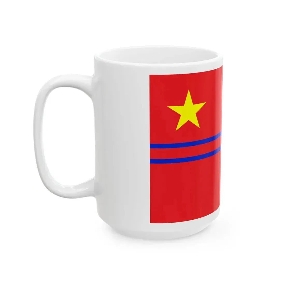 Guo Moruos Proposal Flag for the PRC (China) White Coffee Mug - Go Mug Yourself