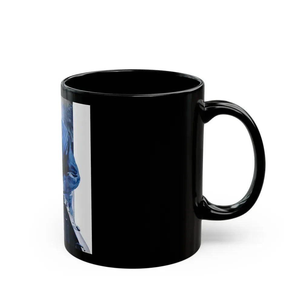 Gus Fixes the Local Scrooge, Popular Science, December 1950 - Black Coffee Mug - Go Mug Yourself