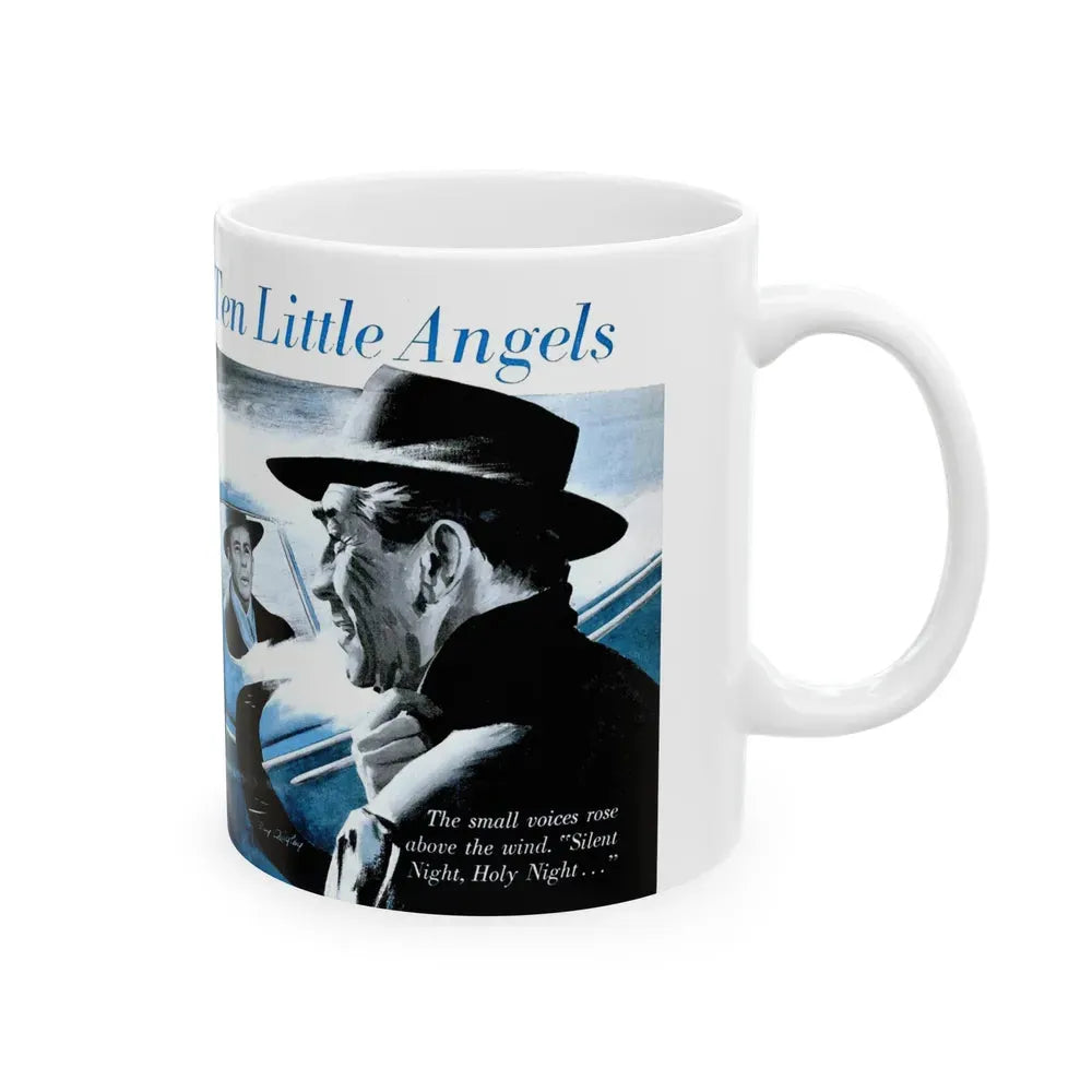 Gus Rescues Ten Little Angels, Popular Science, December 1952 - White Coffee Mug - Go Mug Yourself