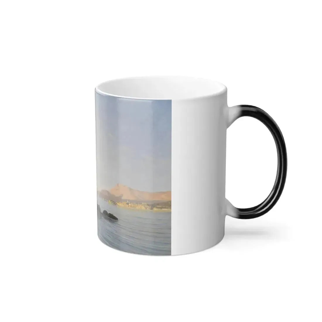Gustave Paul Robinet (1845-1932) The Greek Coast - Color Changing Mug 11oz - Go Mug Yourself