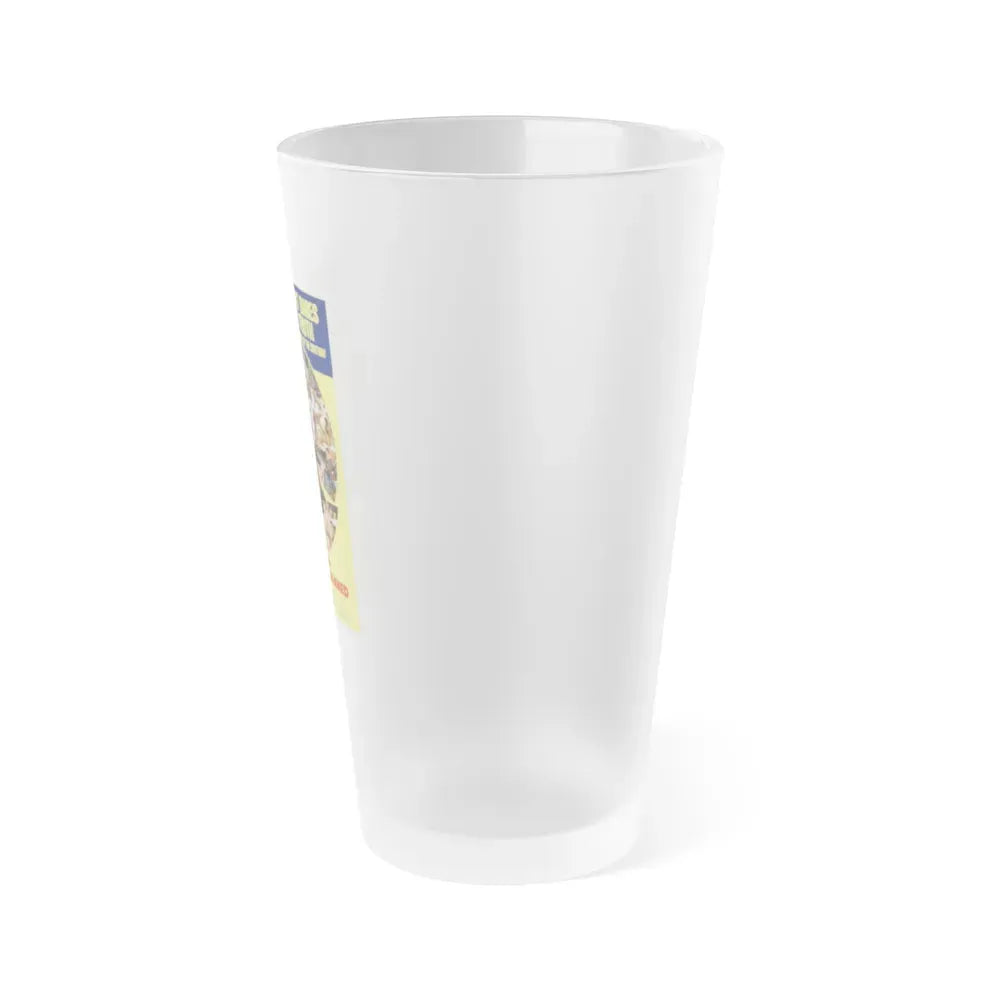 GUYANA CULT OF THE DAMNED 1979 Movie Poster - Frosted Pint Glass 16oz - Go Mug Yourself