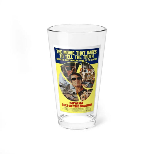 GUYANA CULT OF THE DAMNED 1979 Movie Poster - Pint Glass 16oz 16oz - Go Mug Yourself