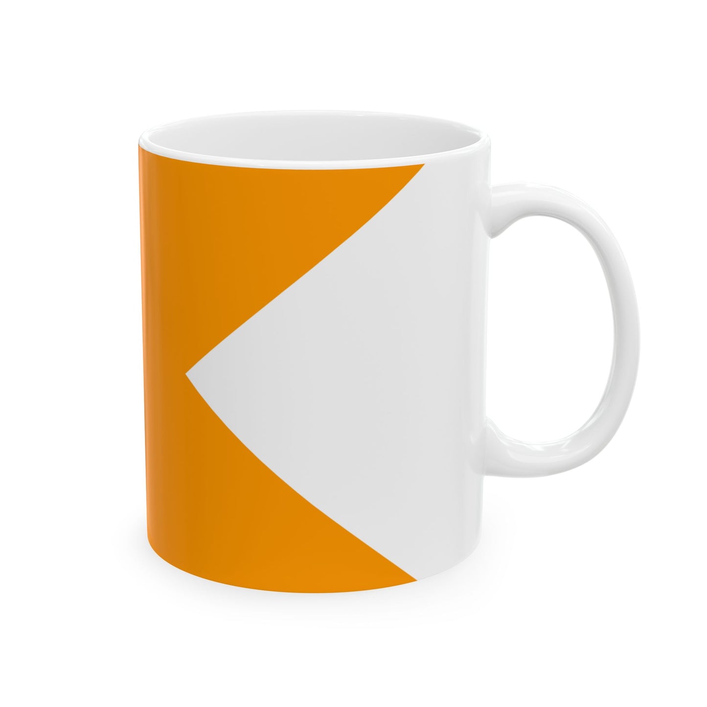 Gwalior flag (India) White Coffee Mug-Go Mug Yourself
