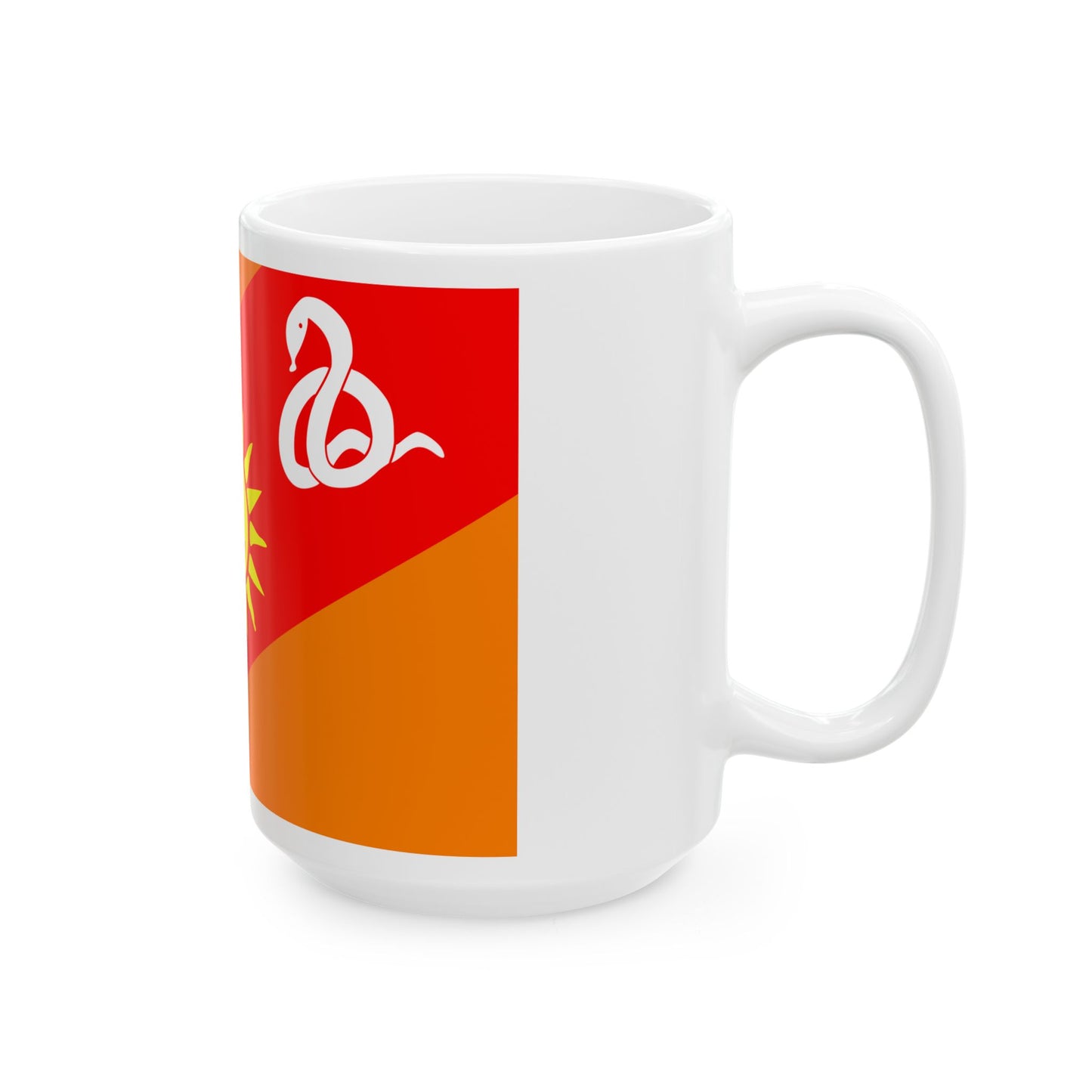 Gwalior Royal Flag (India) White Coffee Mug-Go Mug Yourself