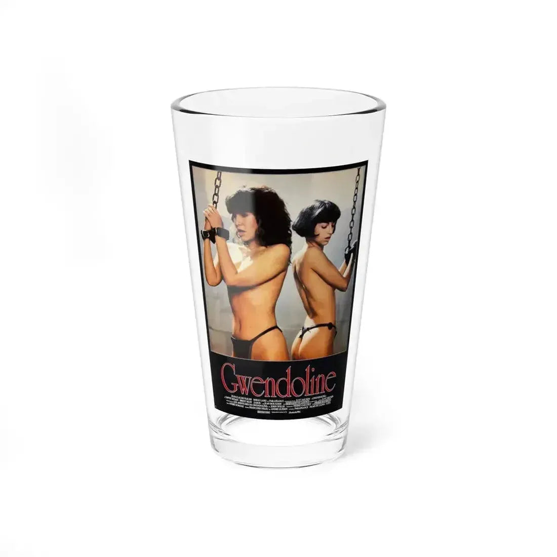 GWENDOLINE (2) 1984 Movie Poster - Pint Glass 16oz 16oz - Go Mug Yourself