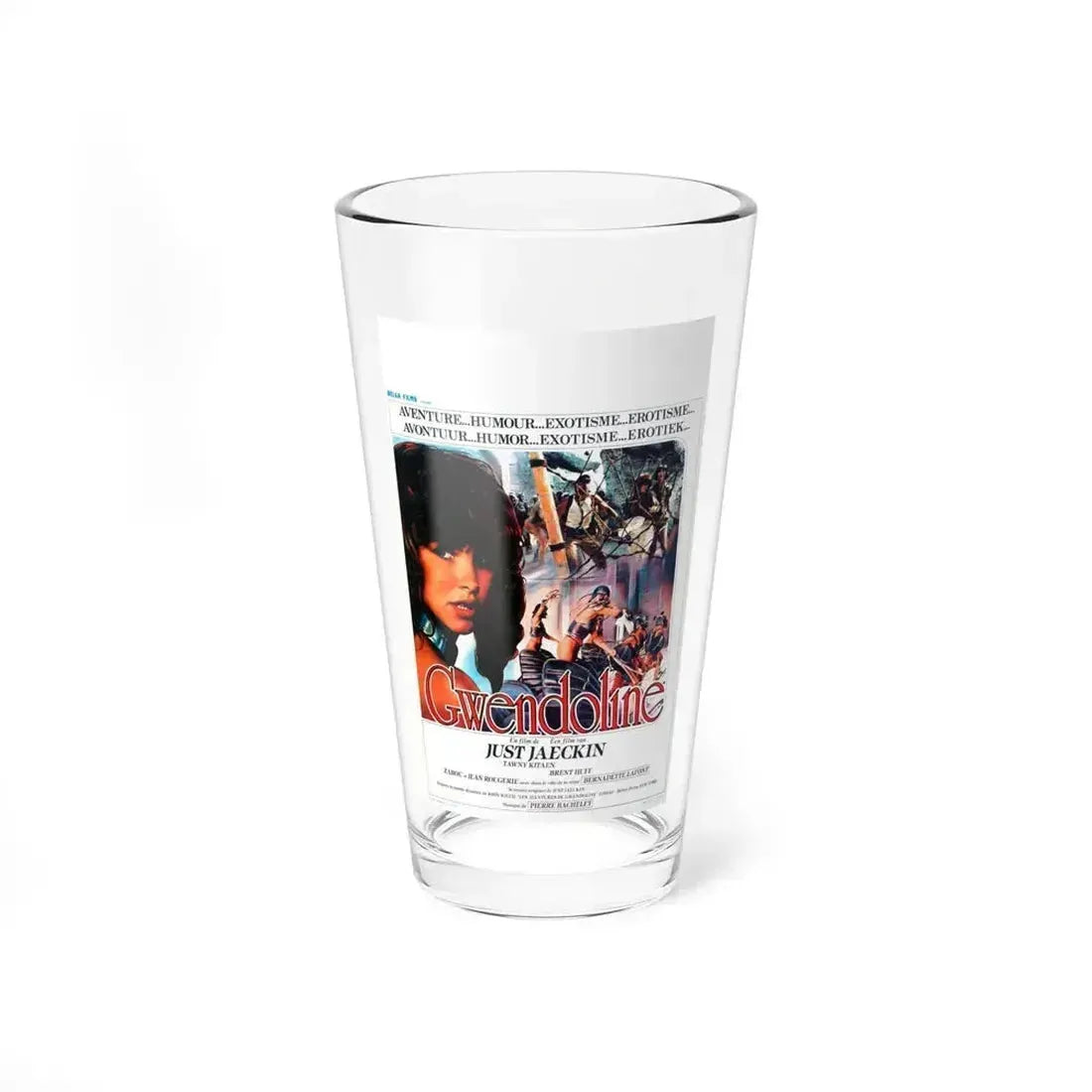 GWENDOLINE (FRENCH) 1984 Movie Poster - Pint Glass 16oz 16oz - Go Mug Yourself