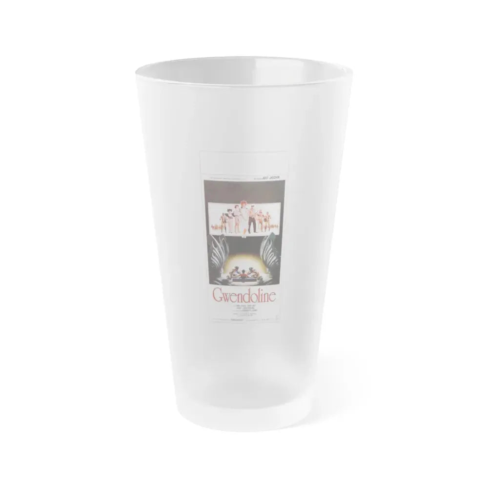 GWENDOLINE (ITALIAN) 1984 Movie Poster - Frosted Pint Glass 16oz Default Title - Go Mug Yourself